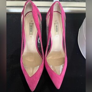 Guess pink pump